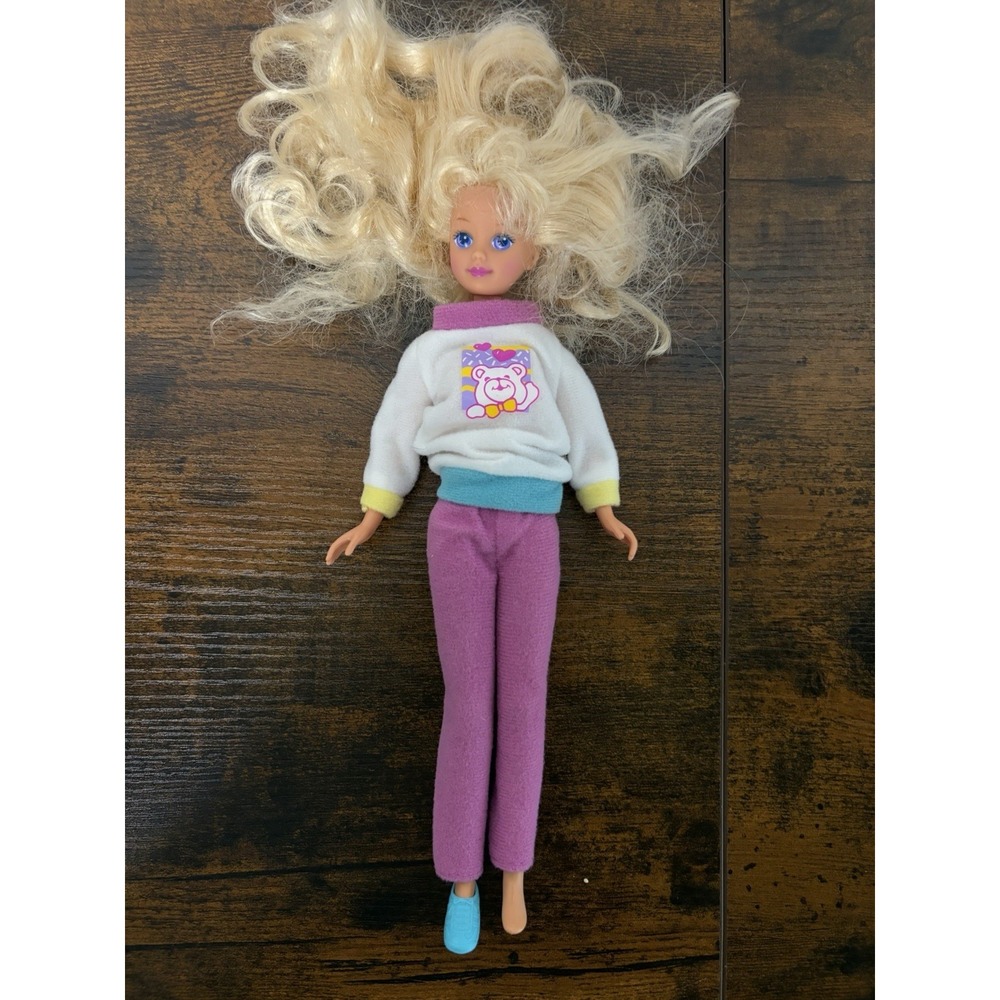 Vintage 1987 Mattel Barbie #78 Babysitter Courtney Doll Blonde